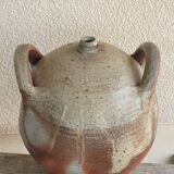 XXL Stoneware Jar Puisaye Antique 19th Century French Crafts