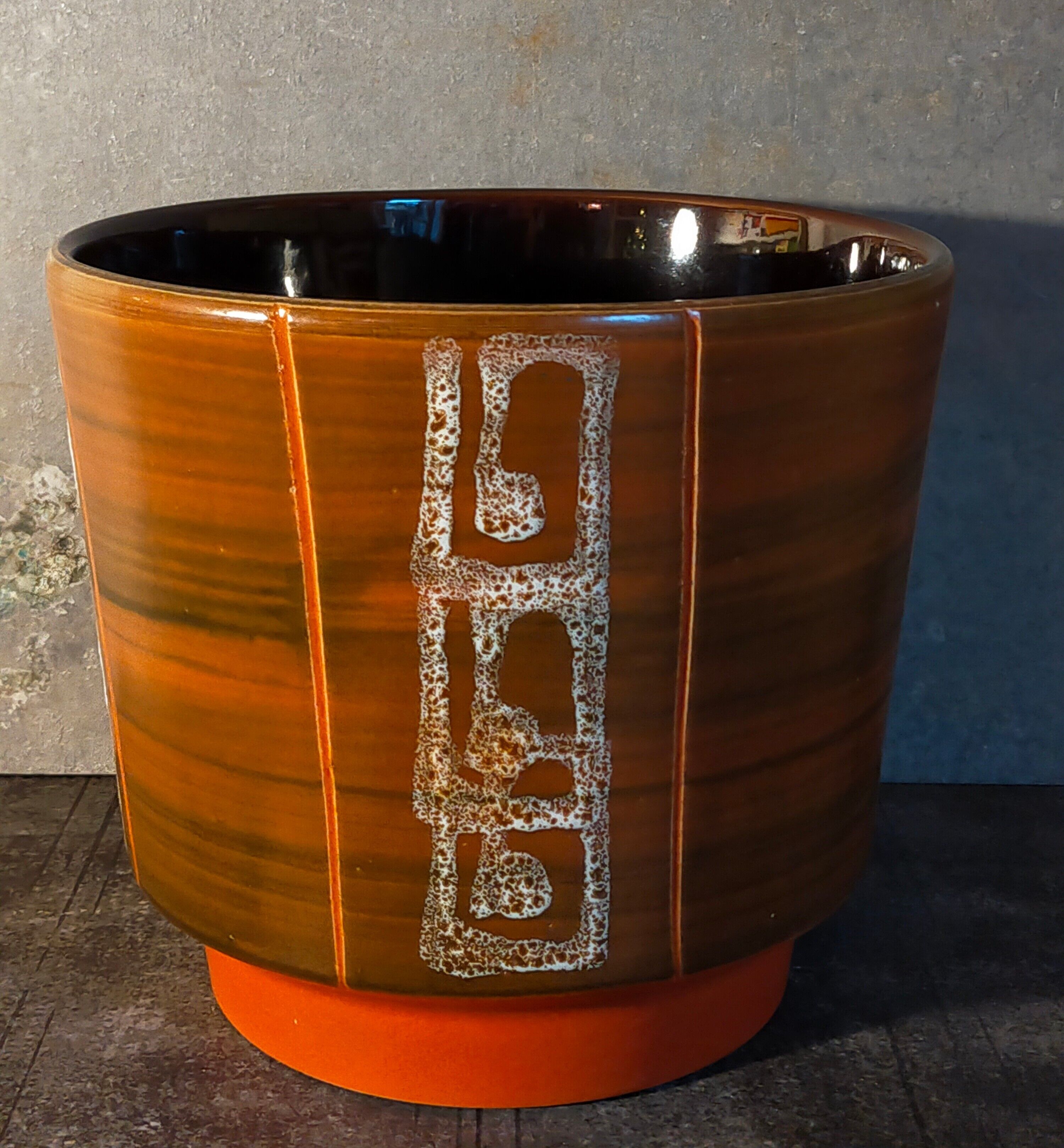 Ceramic pot cover 50s