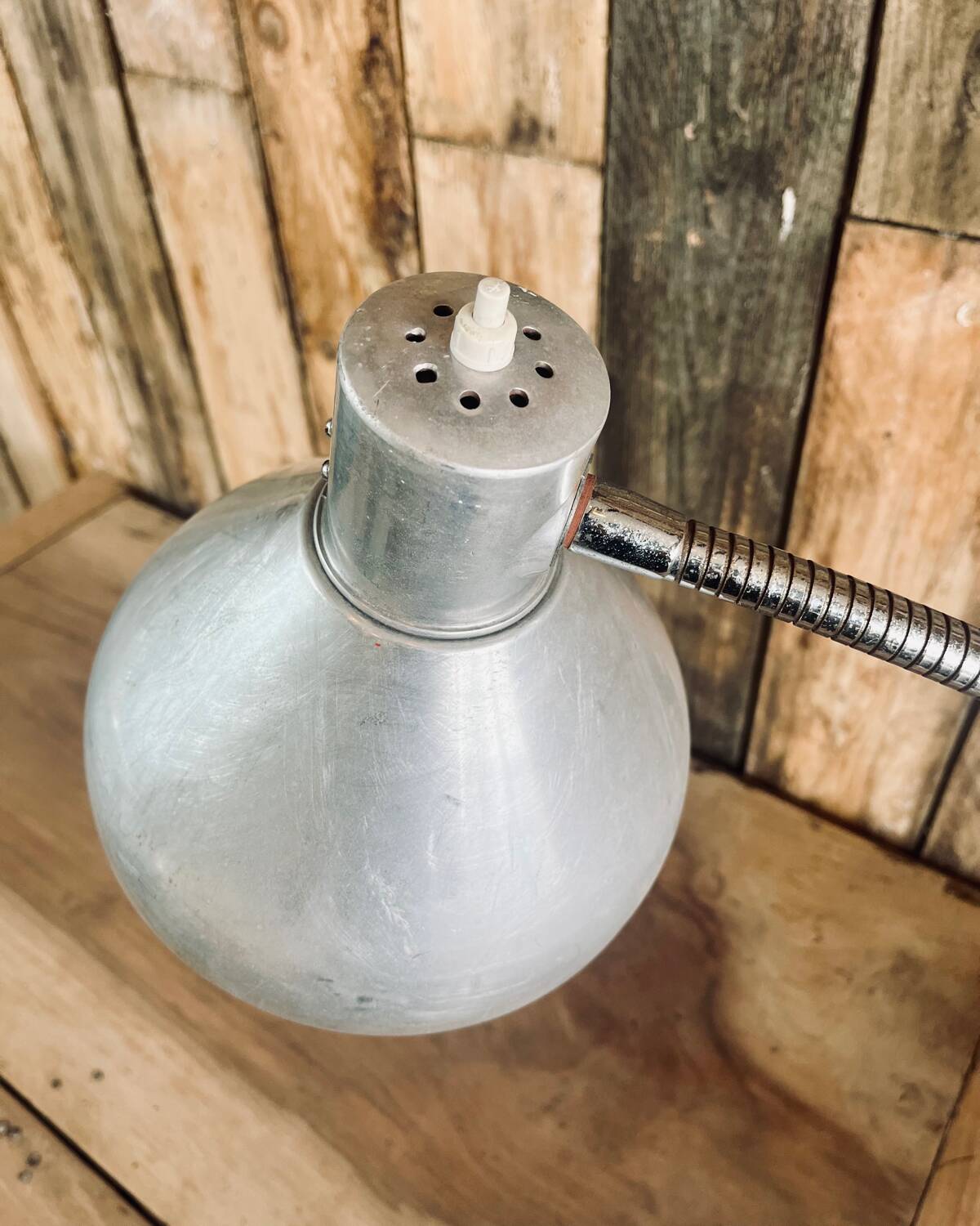 Vintage metal desk lamp