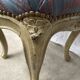 Pouf style louis XV