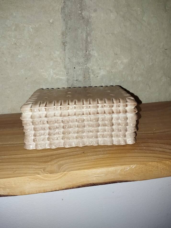 Vintage imitation Petit Beurre biscuit tin