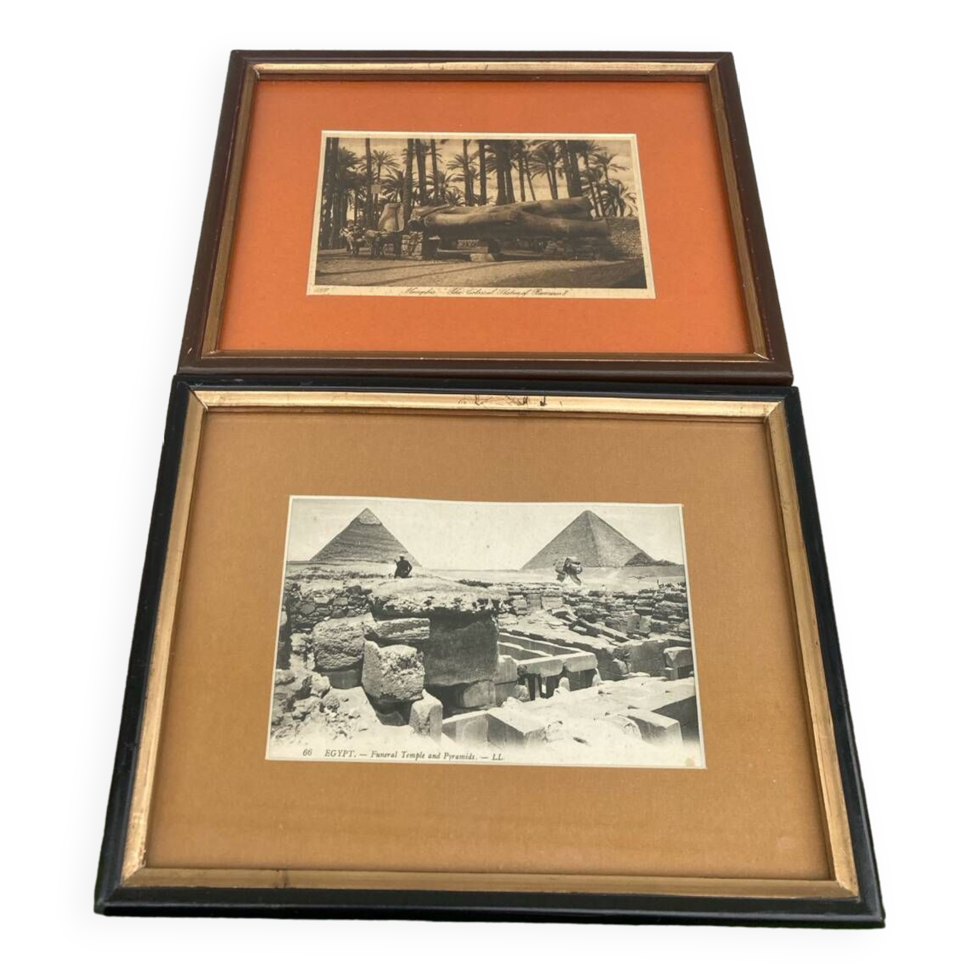 Pair of small frames seen from Egypt