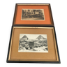 Pair of small frames seen from Egypt