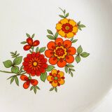 Set of 9 orchies flower plates