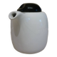 Black and white ceramic coffee maker
