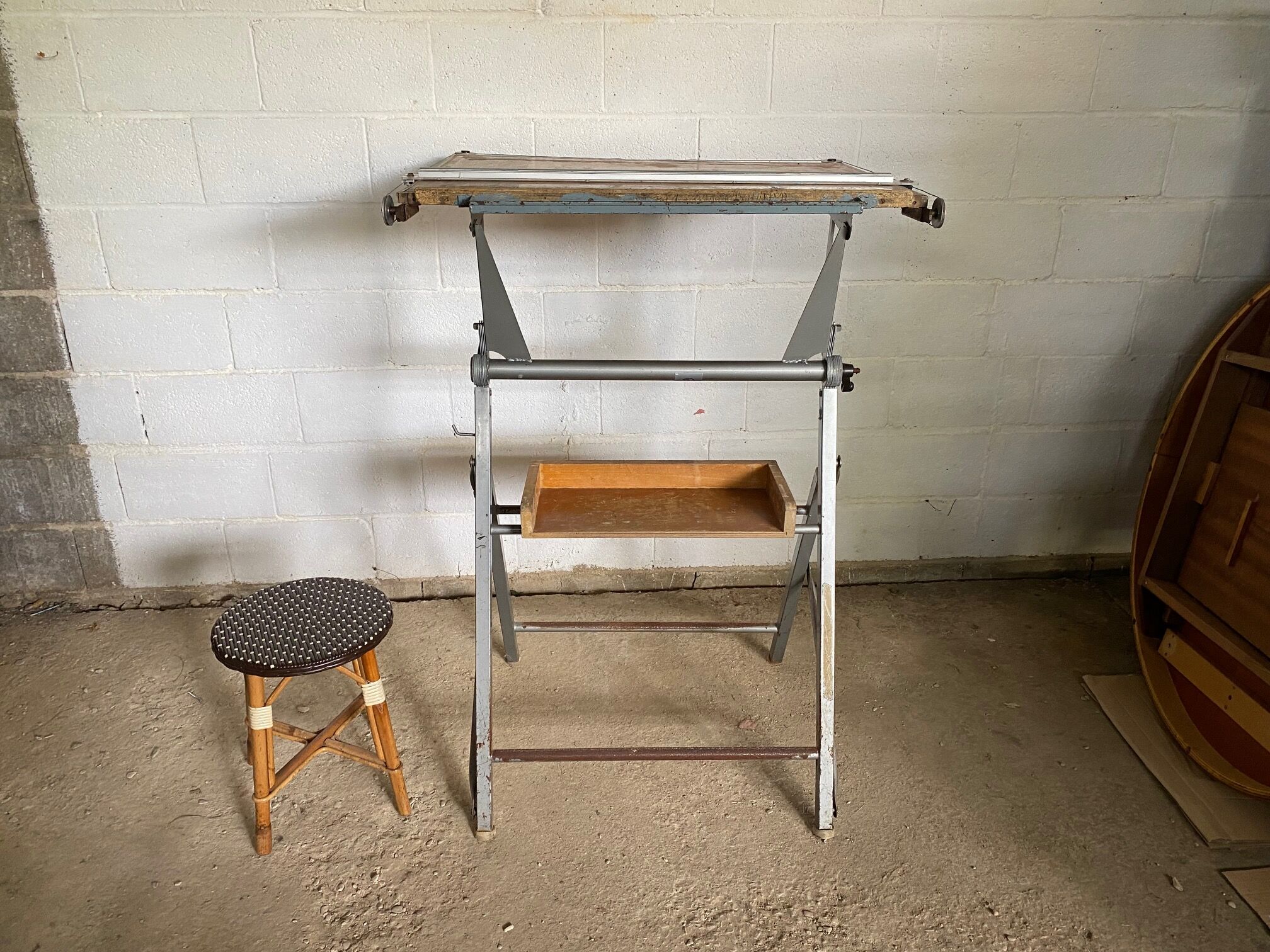 Architect drawing table 50s