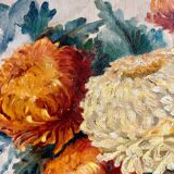 Tableau huile sur toile nature morte 100x50cm