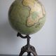 Earth globe l lebegue world map with cast 60cm paris xix