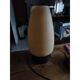 Lampe opaline saumon année 60