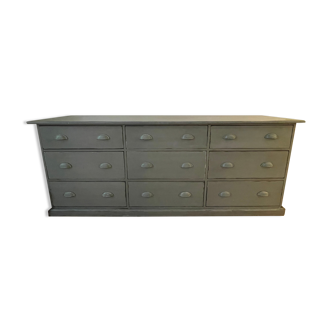 Vintage wood sideboard