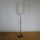 Adjustable vintage floor lamp by lunel 1950 france brass metal