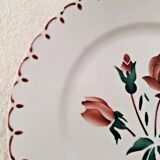 Set of 5 Vintage Badonviller Deep Plates