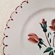 Lot de 5 Anciennes Assiettes Creuses Badonviller Vintage