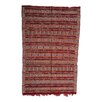 Moroccan Kilim Zemmour Rug - 291 x 163 cm