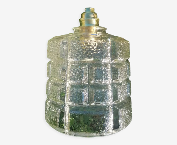 Suspension globe moulé vintage