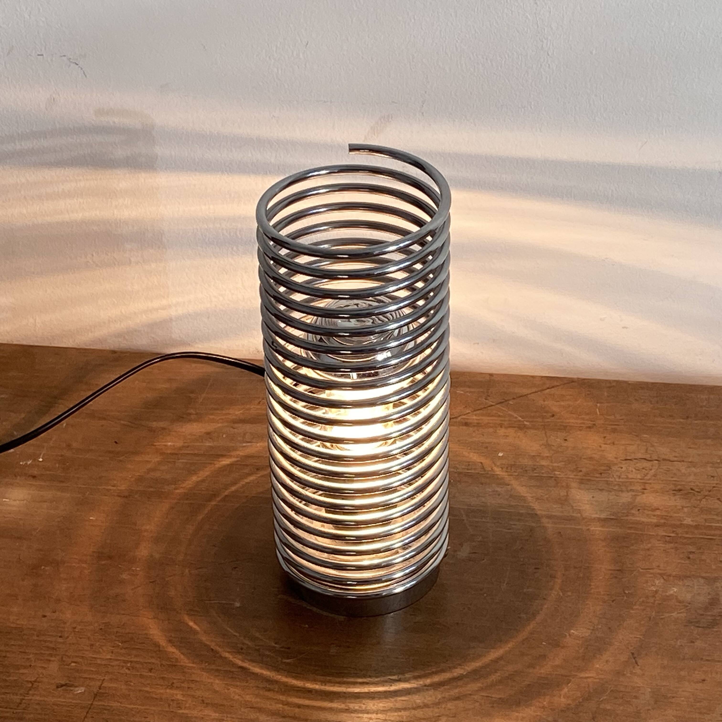 Spring lamp by massive. 1970. space age.