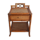 Rattan bedside table