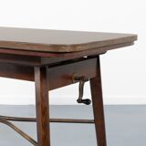 Modern Italian adjustable table, 1960s
