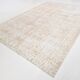 5x12 Pastel Beige Pink Turkish Vintage Area Rug, 160x375Cm