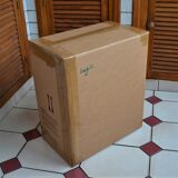 Bamboo and rattan drawer cabinet