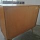 Mid-century design sliding door sideboard