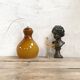 Vintage amber pendant lamp