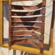 Coffee table Design Dujo Cuba wood leather marble