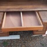 American oak desk