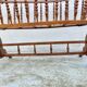 Antique wooden cradle