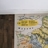 Old school map Paris Basin Paris Colin Varon