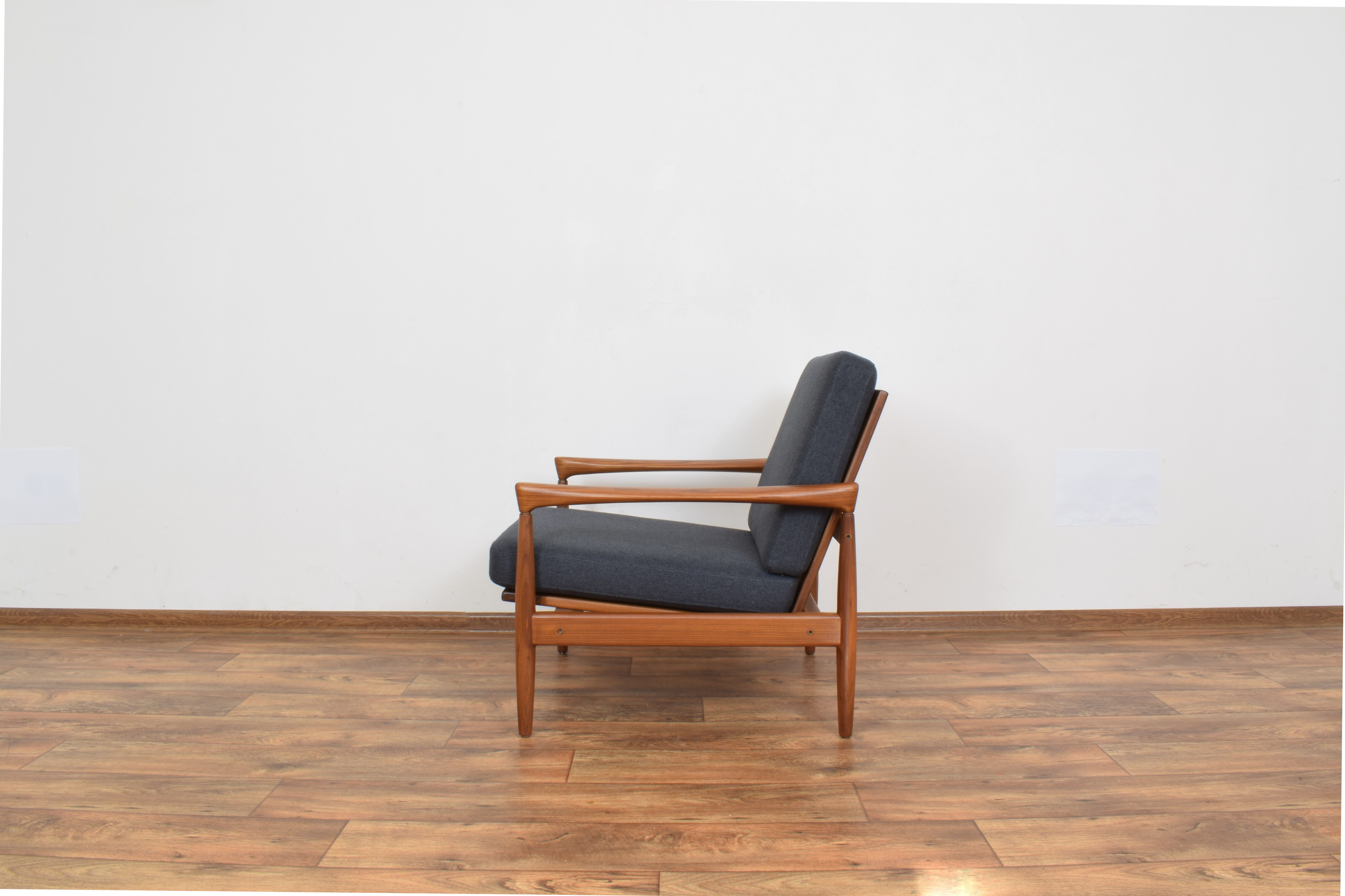 Mid-century teak kolding armchair by Erik Worts for IKEA, 1960s