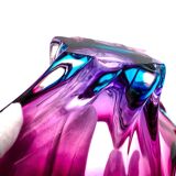 Murano XXL Coupe 50cm - Sommerso Amethyst & Turquoise - Vintage Design