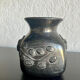 Mexican artisanal vase - Dona Rosa - Black Clay Oaxaca