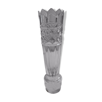 Small soliflore vase in arques crystal