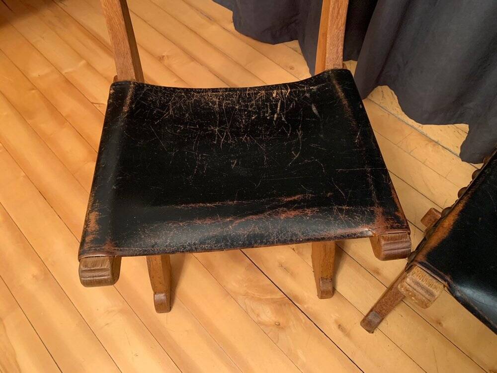 Dutch chairs by Bram Sprij, 1960s, set of 3