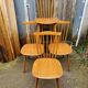 4 Baumann “Menuet” bistro chairs
