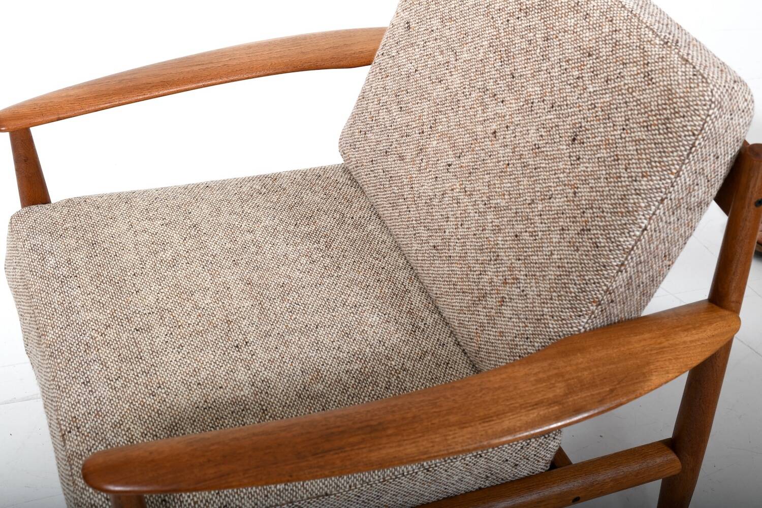 Pair of Easychairs, Model 118 by Grete Jalk 1962