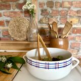 Sarreguemines salad bowl, Poitou model
