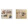 Set of 2 abstract paintings titled “Fyrhat” by the Belgian Artist Nico de G