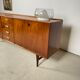 Vintage teak row