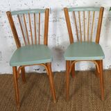 Pair of Baumann chairs revamped