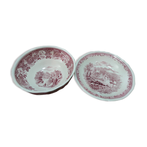 Saladier & plat Villeroy
