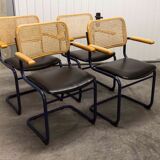 Lot of 4 armchairs creation Inova Paris