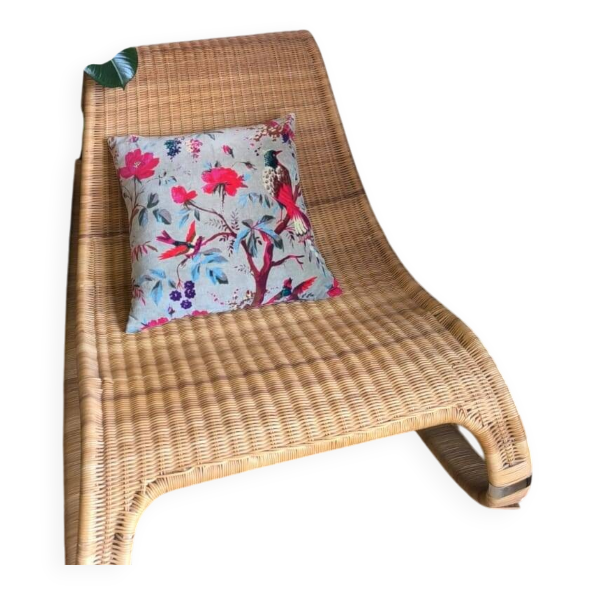 Ikea 2002 Gunghult rocking rattan armchair by James Irvine