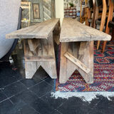 Large pair of benches