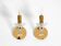 Two original Italian 1960s wall lamps with glass and mirror components