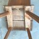 Suite of 6 savoyard solid wood chairs, circa 1950