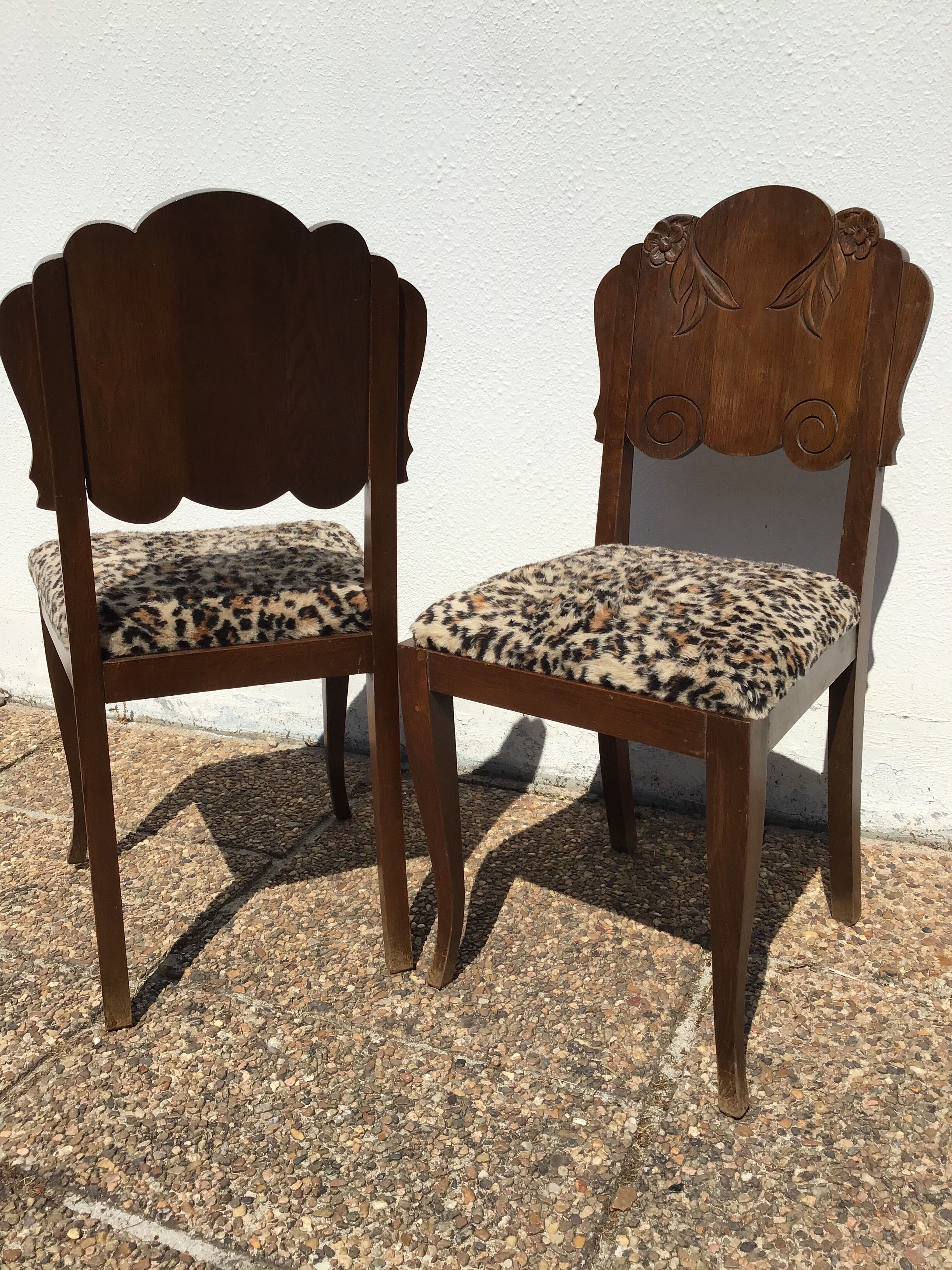 Art deco chairs