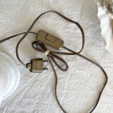 Vintage alabaster Medici vase table lamp