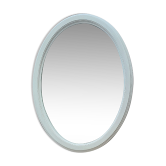 Miroir bois blanc